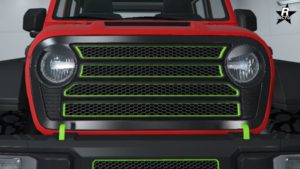 L'élément de personnalisation "Calandre en carbone" sur le Canis Terminus