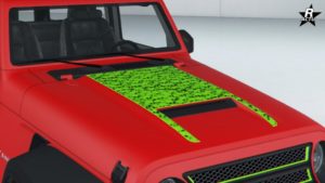 L'élément de personnalisation "Ajout de crânes" sur le Canis Terminus