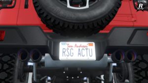 L'élément de personnalisation "Échappements x4 recouverts" sur le Canis Terminus