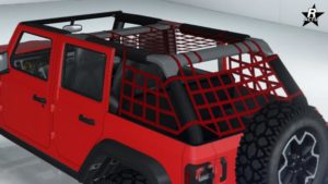 L'élément de personnalisation "Filet de safari" sur le Canis Terminus