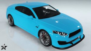 La voiture Obey 8F Drafter ne disposant d'aucun motif sur sa carrosserie.