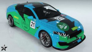 L'Obey 8F Drafter disposant sur la carrosserie du véhicule , le motif "Prolaps Golf".