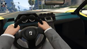 Vue intérieure de la voiture Principe Deveste Eight dans GTA Online