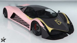 Le motif "Sessanta Nove" sur la Principe Deveste Eight