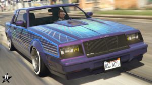 L'avant de la lowriders Willard Faction Custom