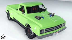 La voiture Declasse Yosemite Drift ne disposant d'aucun motif sur sa carrosserie