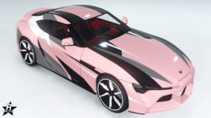 La sportive Dinka Jester RR avec le motif de véhicule "Géométrie"