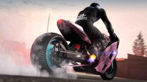 La peinture de jantes caméléon Flip cyan/rouge