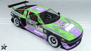 Motif de voiture "Itasha 01"