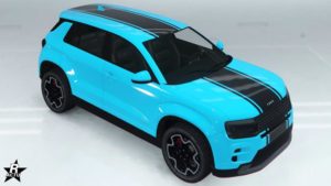 Le motif de carrosserie "Bandes noires"