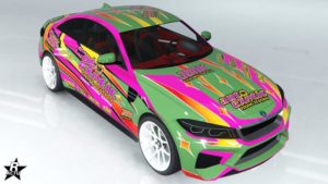 Le motif "Drift Exotic" sur la Cypher dans GTA Online