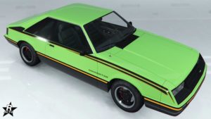 Skin de véhicule "Bandes doubles basses"