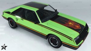 Motif de voiture "Mangeur de serpent rouge"