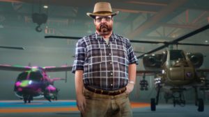 Rooster McCraw dans votre hangar attendant que vous l'envoyait chercher pour vous des marchandises pour votre business.