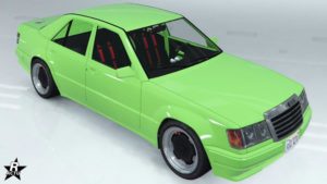 La voiture allemande Benefactor Vorschlaghammer avec aucun motif appliqué sur sa carrosserie.
