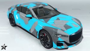 Skin de carrosserie de voiture "Camouflage de rue"