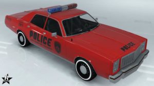 Le motif de voiture "LSPD (discret)" présent sur la carrosserie de la Greenwood Cruiser.