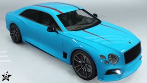 Le skin de véhicule "Bandes rouges" sur l'Enus Deity