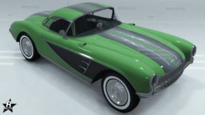 Skin de voiture "Bandes fines doubles" pour l'Invetero Coquette D1