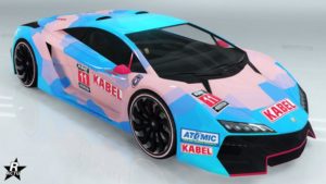 Image du motif de véhicule "Course Kabel" sur la carrosserie de la Pegassi Zentorno