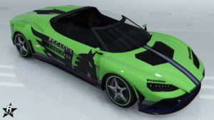 Skin de voiture "Pegasus" pour la supersportive de GTA Online Pegassi Zorrusso
