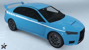 Motif de carrosserie "Bandes blanches latérales"