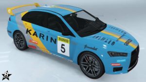 Skin de voiture "Course Karin"