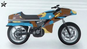 Décalcomanie militaire "Camouflage orangé" sur le véhicule Oppressor MK 1