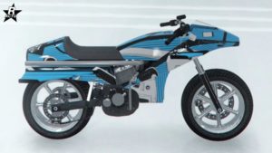Skin "Rayons X" sur la moto Oppressor