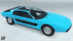 La Pegassi Toreador sans aucun motif sur sa carrosserie