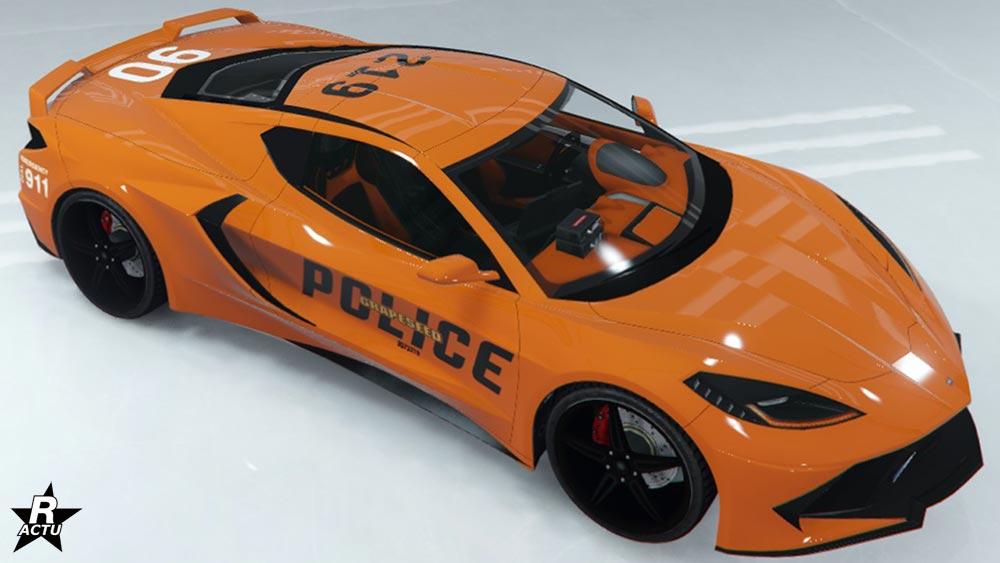 Motif de bagnole "LSPD (Grapeseed)"