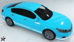 Skin de voiture "Bandes blanches bas de caisse"