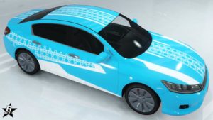 Motif de carrosserie se nommant "E-11" sur la Dinka Chavos V6.