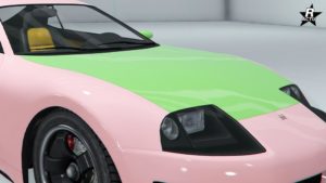 Capot couleur secondaire