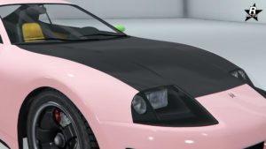 Capot en carbone custom