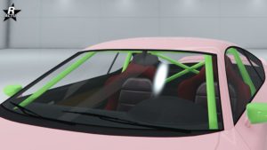 Sièges de course, arceaux couleur 2