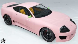 La voiture Dinka Jester Classique avec aucun motif présent sur sa carrosserie.