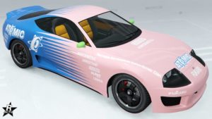 Décalcomanie "Drift Atomic" pour le véhicule Dinka Jester Classique.