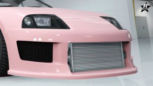 Aérodynamique avec radiateur d'air