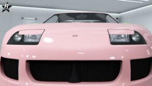 Visières de phare "Cils incurvés"