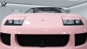 Visières de phare "Cils mi-coupés"