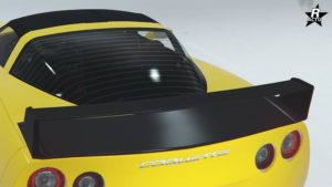 Aileron de coffre en carbone