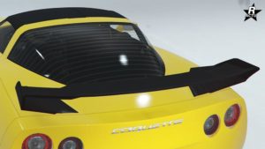 Aileron de course en plastique