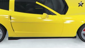 Bas de caisse aileron en plastique