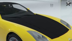 Capot restomod en carbone