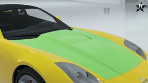 Capot ventilation centrale couleur 2