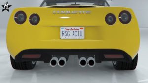 La voiture Coquette D5 sans aucun diffuseur arrière.