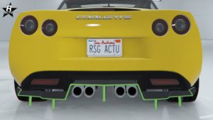 Pare-chocs utilitaire en carbone, finitions couleur 2