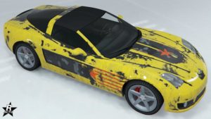 Décalcomanie "Camouflage usé"