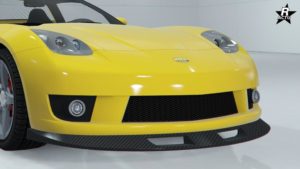 Séparateur de course ventilé en carbone